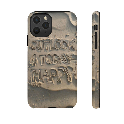 "Life is Short.  Be Happy" Mobile Phone Case