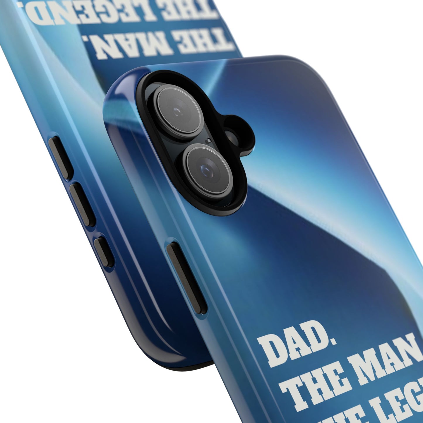 "Dad.  The Man.  The Legend" Mobile Phone Case (blue)