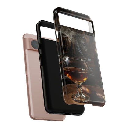 "Hot Whiskey and Cigar" Mobile Phone Case