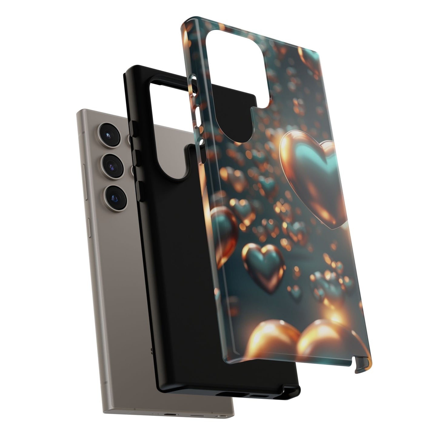 "Hearts on Repeat" Mobile Phone Case