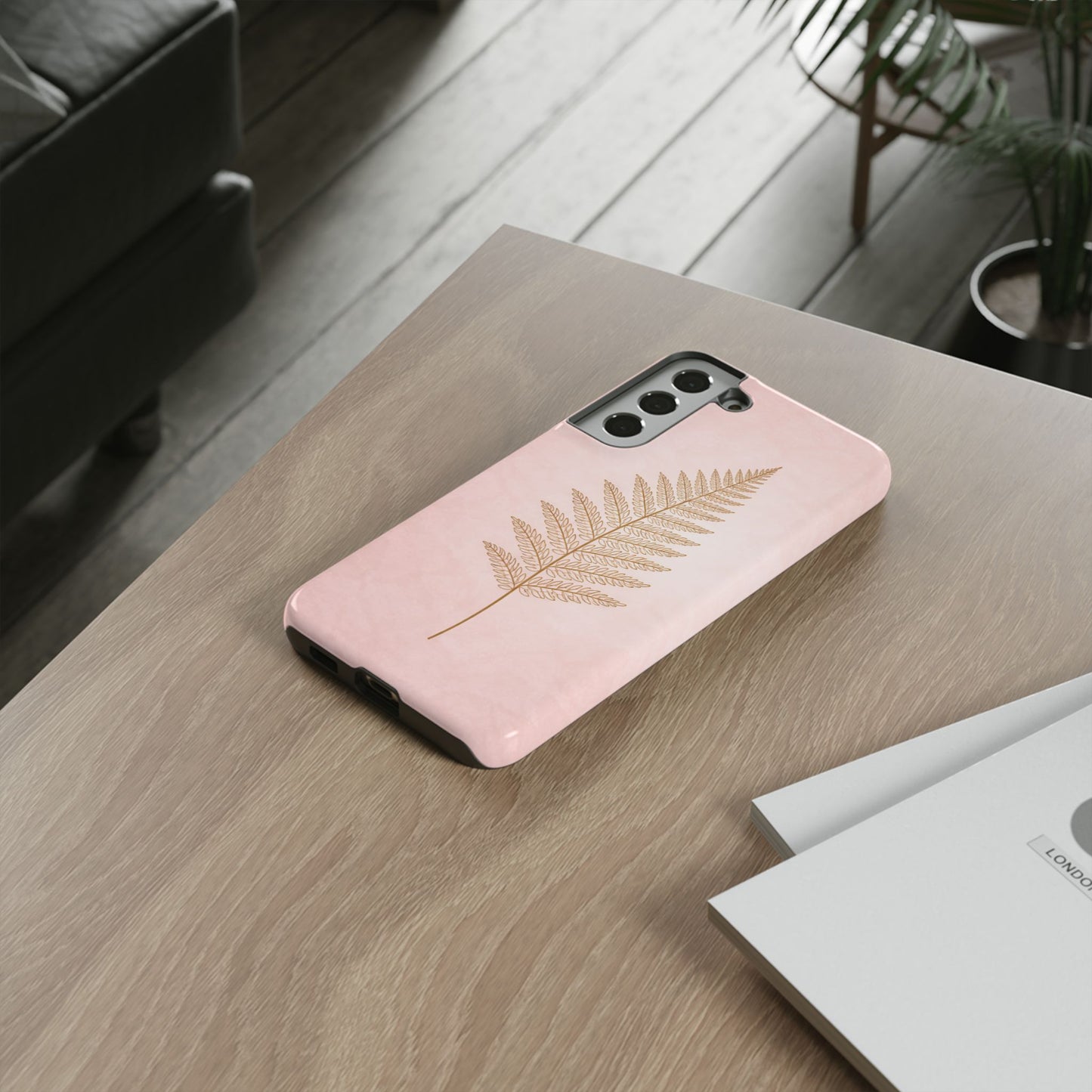 "Blush Fern" Mobile Phone Case