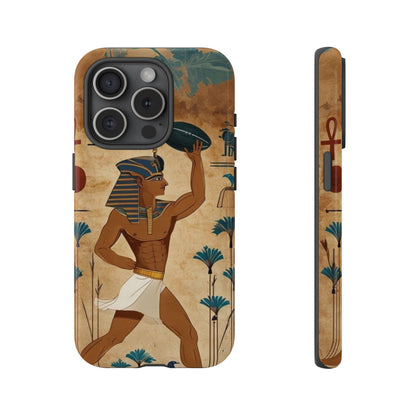 "Tutankhaman Takes the Pass" Mobile Phone Case
