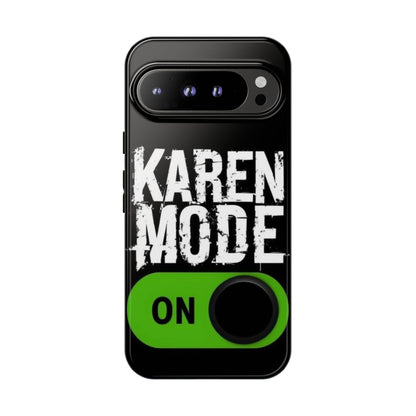 "Karen Mode On" Mobile Phone Case (green)