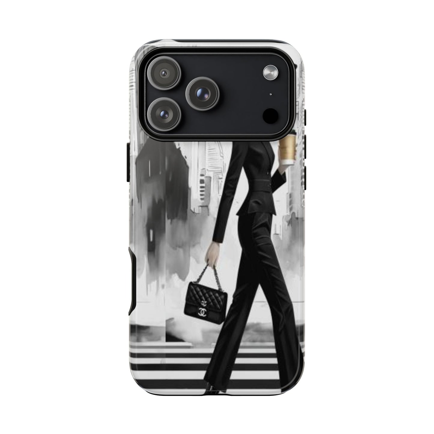 "Chic City Stroll" Mobile Phone Case