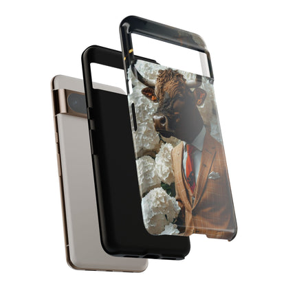 "The Genteel Bull" Mobile Phone Case