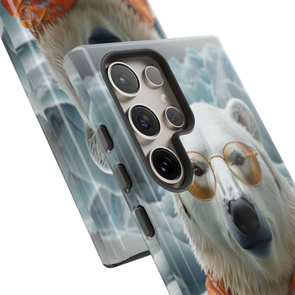 "Urban Zen Polar Bear" Mobile Phone Case