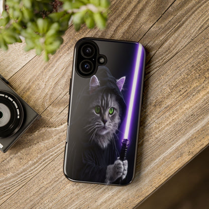 "Jedi Whisker" Mobile Phone Case (purple)