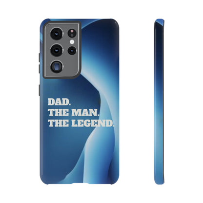 "Dad.  The Man.  The Legend" Mobile Phone Case (red)