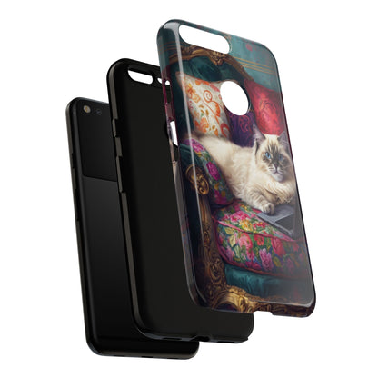 "Purr-sian Productivity" Mobile Phone Case