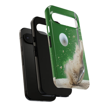 "Bunker Shot" Mobile Phone Case (light green)