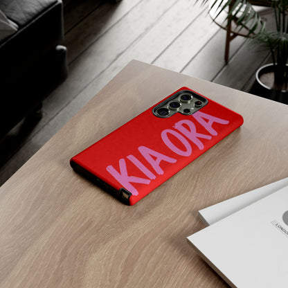 "Kia Ora Glow" Mobile Phone Case