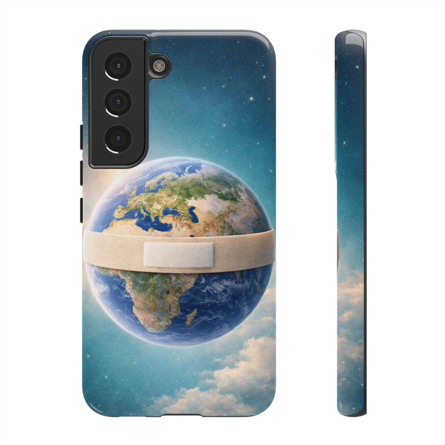 Earth Band Tough Case — Protective Planet Phone Case with Global Design