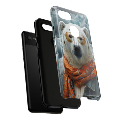 "Urban Zen Polar Bear" Mobile Phone Case