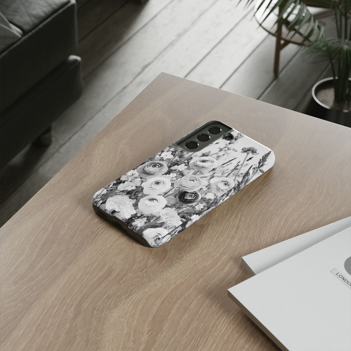 "Monochrome Muse" Mobile Phone Case