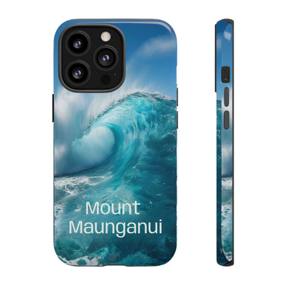 "Mount Maunganui" Mobile Phone Case (green)