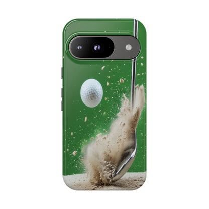 "Bunker Shot" Mobile Phone Case (light green)
