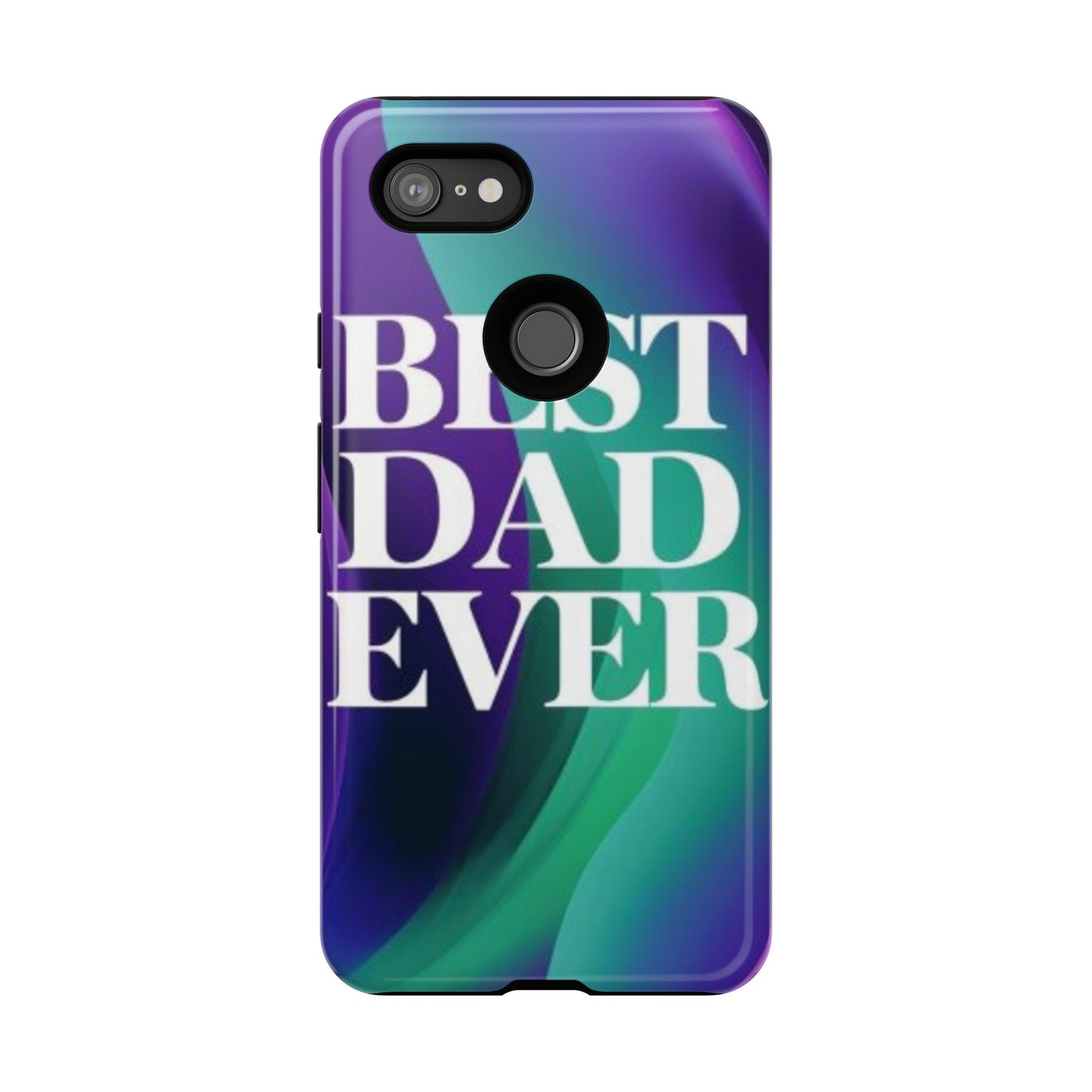"Best Dad Ever" Mobile Phone Case (purple)