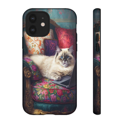 "Purr-sian Productivity" Mobile Phone Case