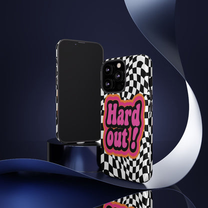 "Hard Out" Mobile Phone Case (pink)