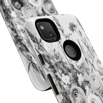 "Monochrome Muse" Mobile Phone Case