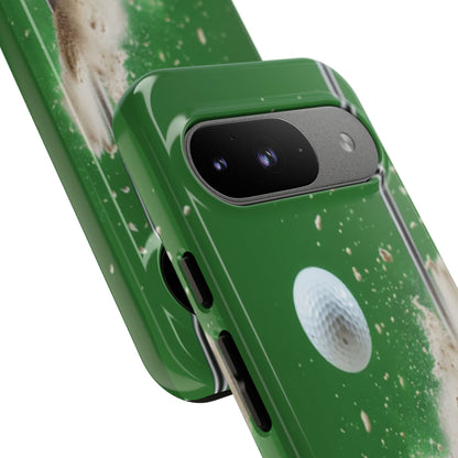 "Bunker Shot" Mobile Phone Case (light green)