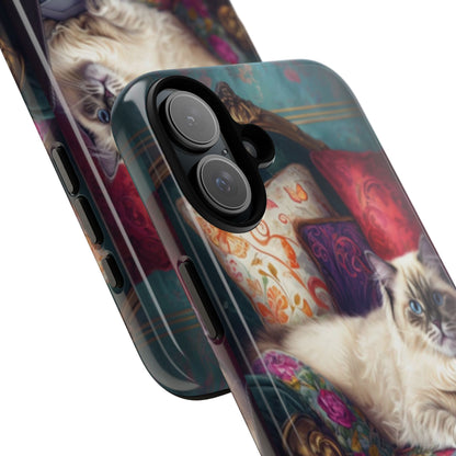 "Purr-sian Productivity" Mobile Phone Case