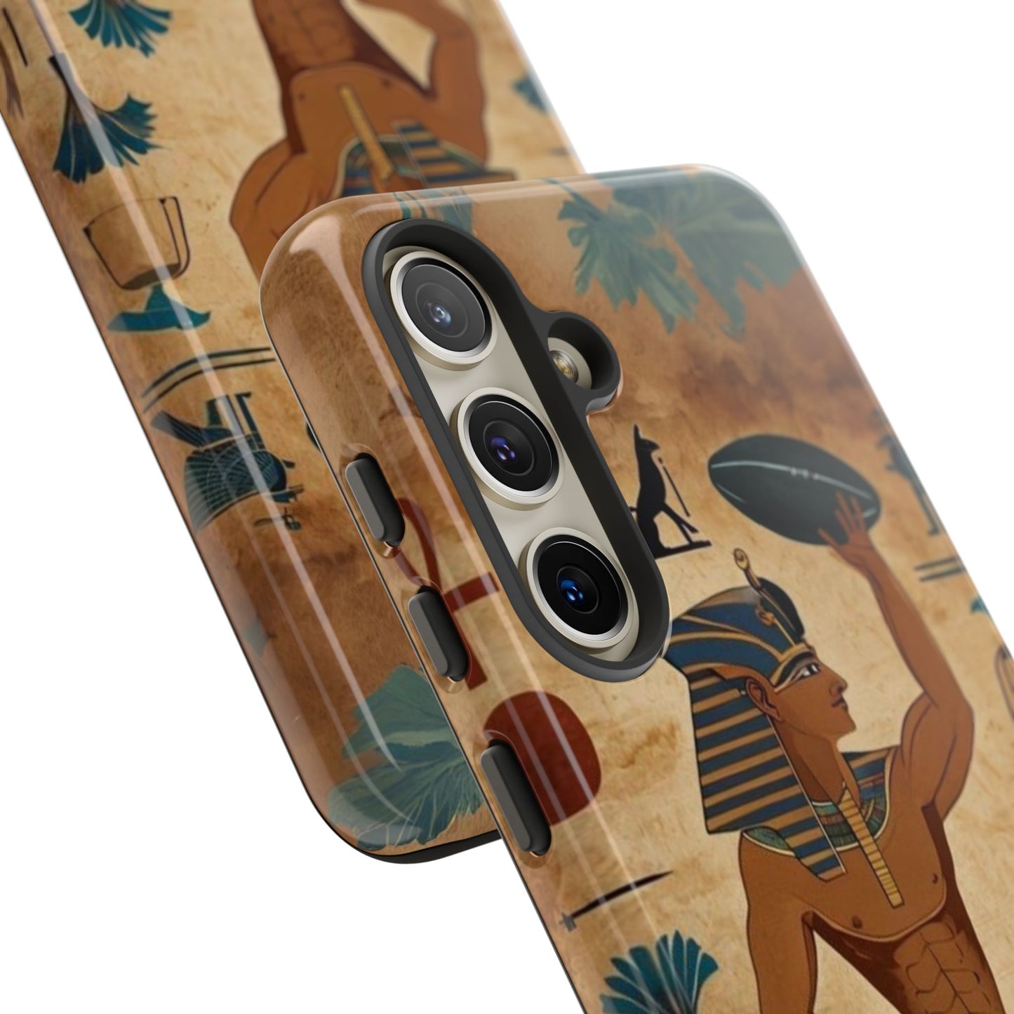"Tutankhaman Takes the Pass" Mobile Phone Case