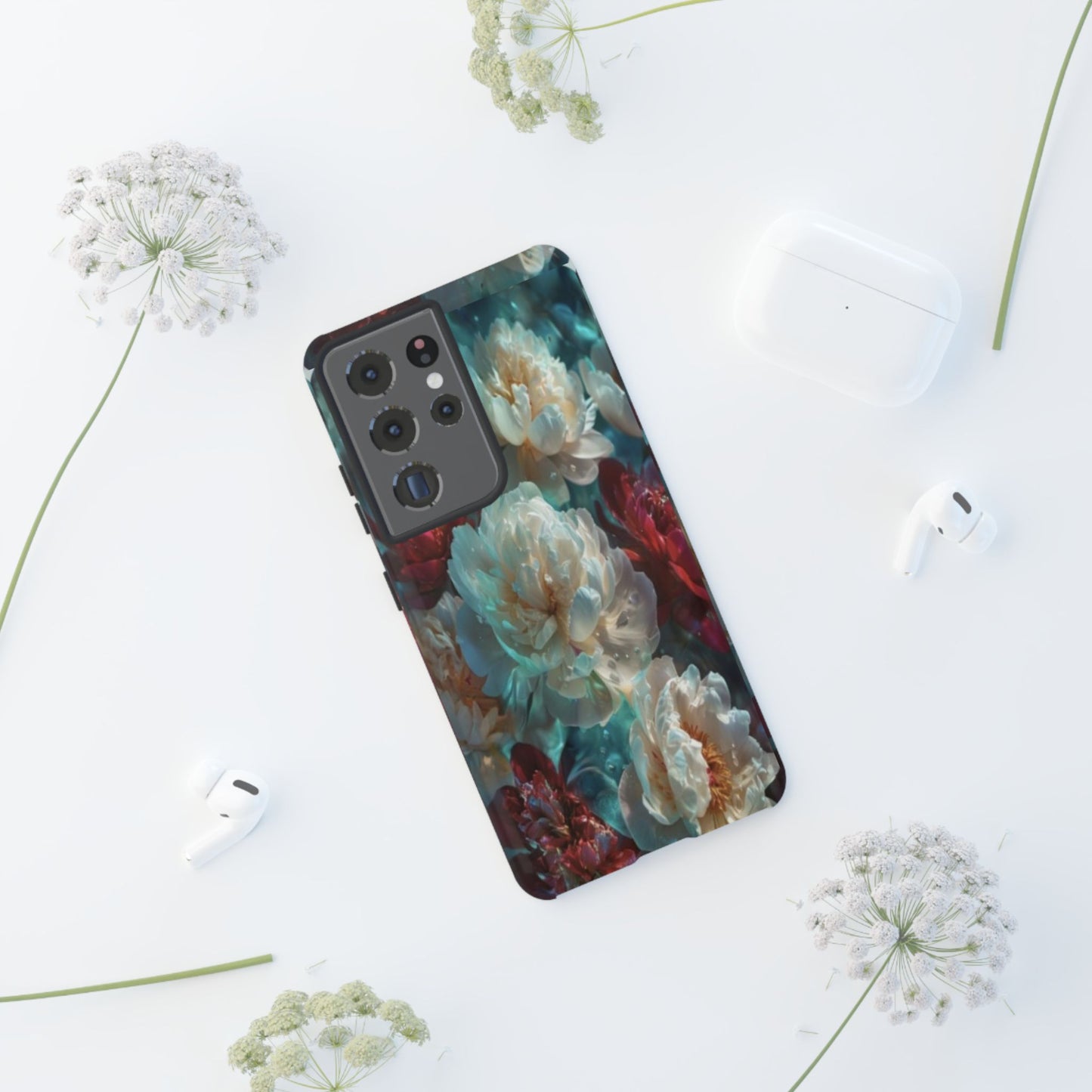 "Lady Whistledown's Peonies" Mobile Phone Case