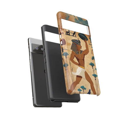 "Tutankhaman Takes the Pass" Mobile Phone Case