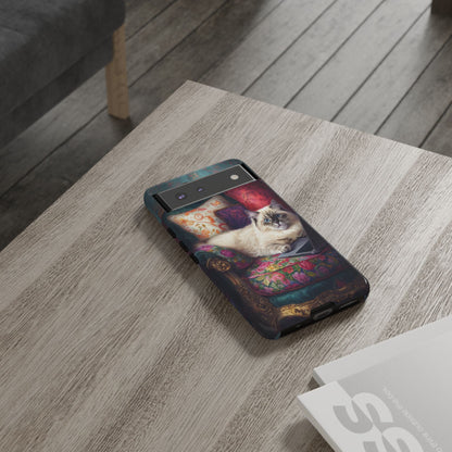 "Purr-sian Productivity" Mobile Phone Case