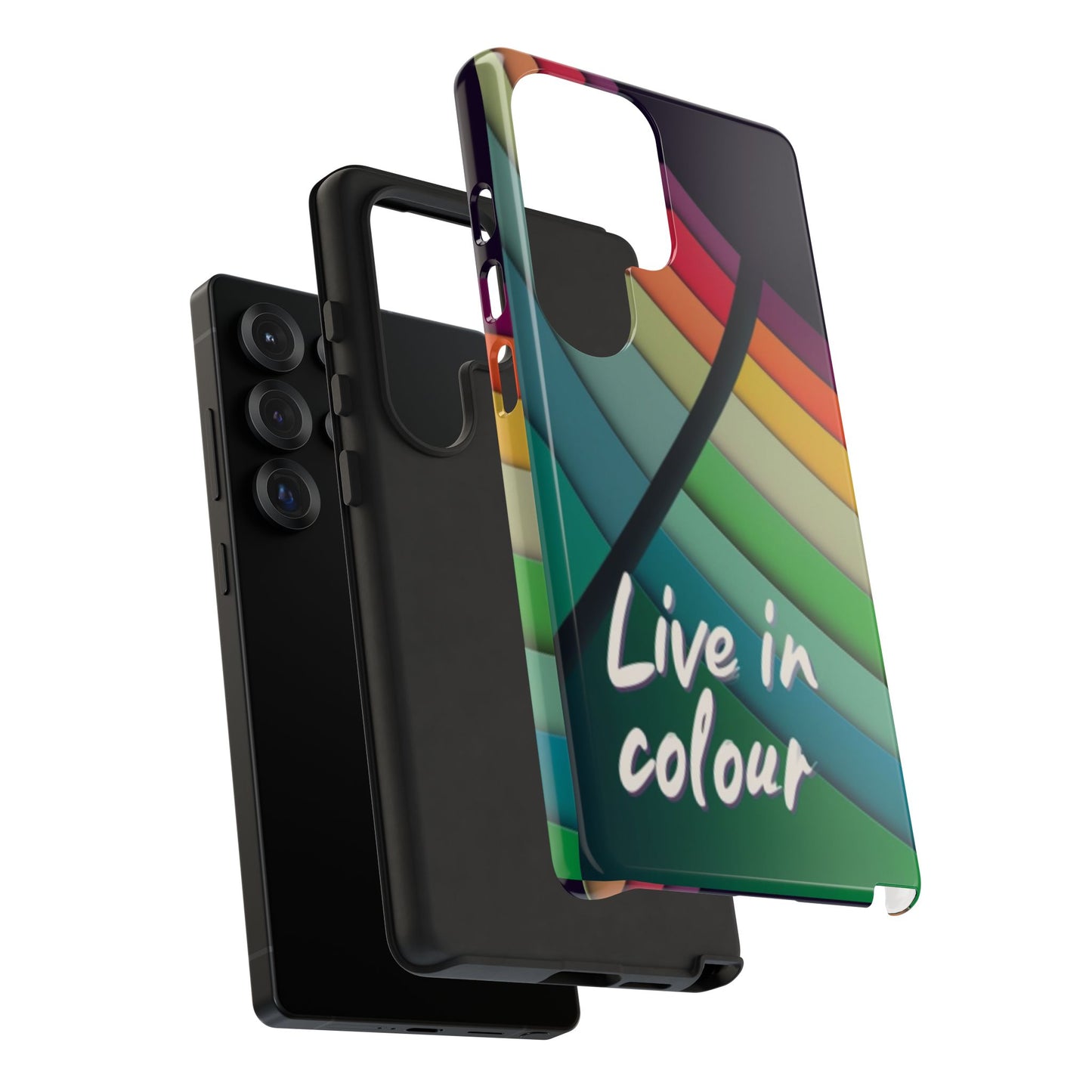 "Live in Colour" Mobile Phone Case