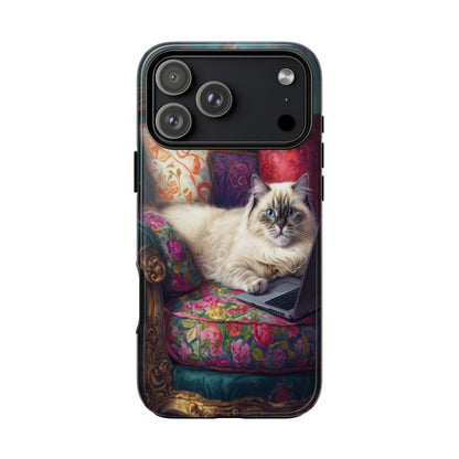 "Purr-sian Productivity" Mobile Phone Case