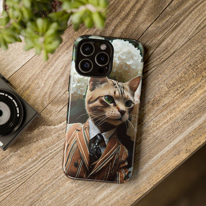 "The Feline Aristocrat" Mobile Phone Case