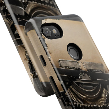 "Fade in. A Writer at the Cusp of Genius" Mobile Phone Case