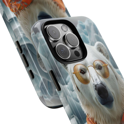 "Urban Zen Polar Bear" Mobile Phone Case