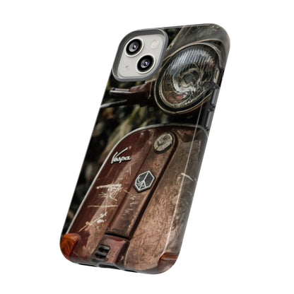 "Vespa. Old Soul, Full Tank" Mobile Phone Case