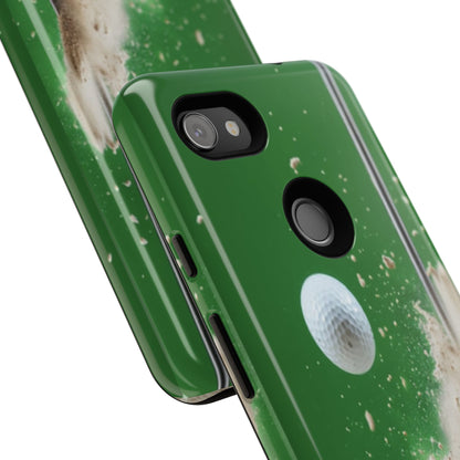 "Bunker Shot" Mobile Phone Case (light green)