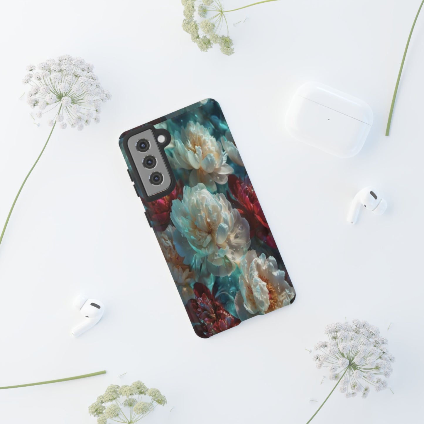 "Lady Whistledown's Peonies" Mobile Phone Case