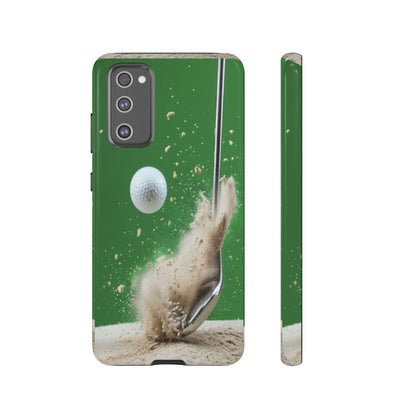 "Bunker Shot" Mobile Phone Case (light green)