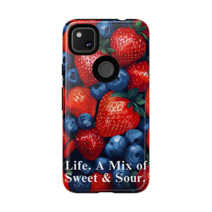 "Life. A Mix of Sweet and Sour" Mobile Phone Case
