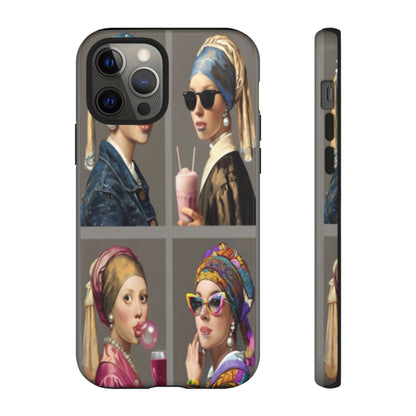 "Girls with Pearls" Mobile Phone Case