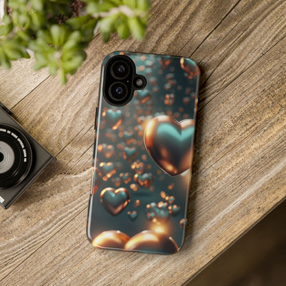 "Hearts on Repeat" Mobile Phone Case
