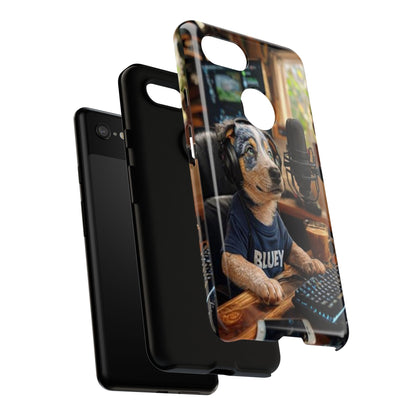 "Blue Heeler - a Tribute to Bluey" Mobile Phone Case