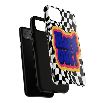 "Hard Out" Mobile Phone Case (blue)