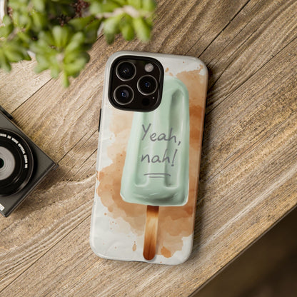 "Yeah, nah! Iceblock" Mobile Phone Case
