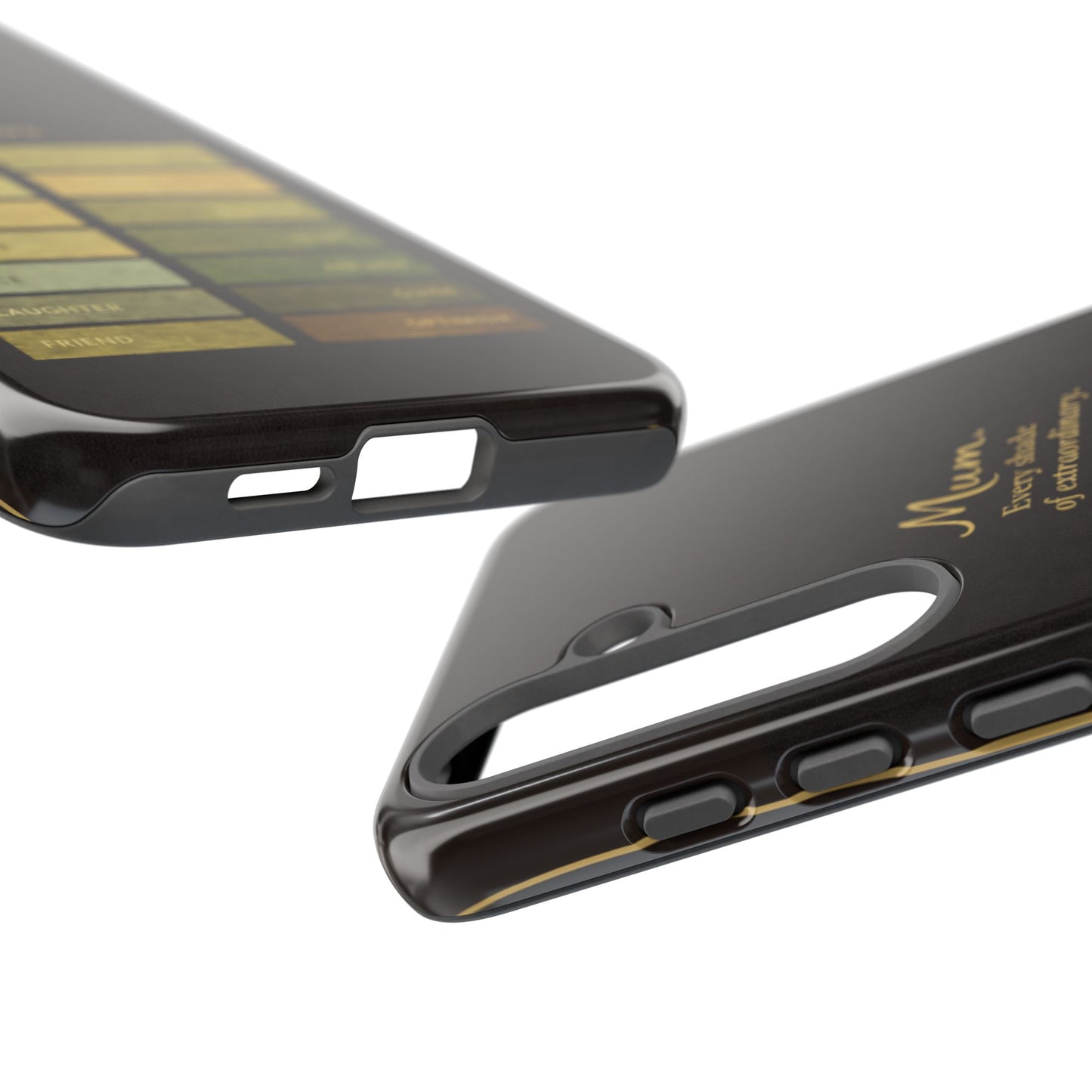 "Every Shade of Extraordinary" Mobile Phone Case (green)