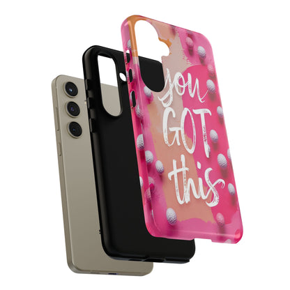 "You got This" (golf edition) Mobile Phone Case (pink)
