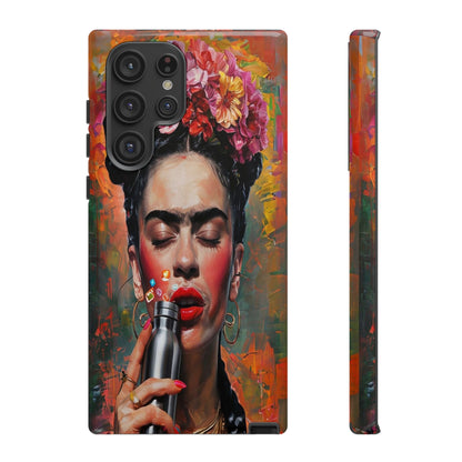"Frida with a Flask" Mobile Phone Case