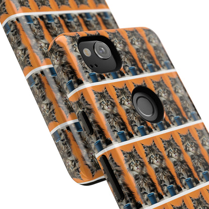 "Bad Hair, Good Coffee - we all need balance" Mobile Phone Case