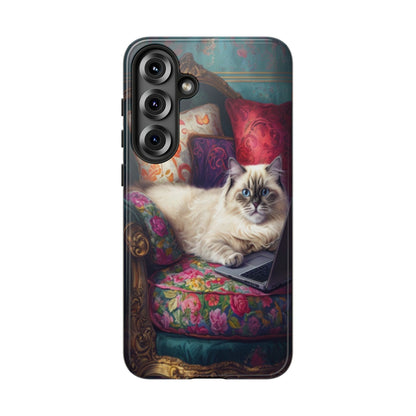 "Purr-sian Productivity" Mobile Phone Case